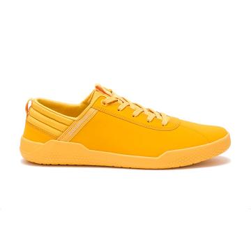 Women's Caterpillar CODE Hex Sneakers Yellow | CAT541-CA