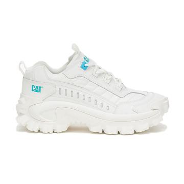 Women's Caterpillar Intruder Sneakers White | CAT548-CA