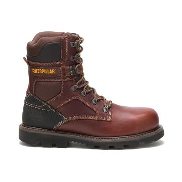 men Caterpillar Indiana 2.0 Steel Toe Safety Boots Brown | CAT045-CA