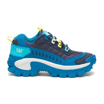 men Caterpillar Intruder Sneakers Blue | CAT334-CA