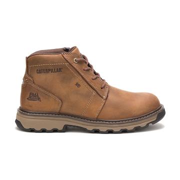 men Caterpillar Parker Safety Boots Brown | CAT015-CA