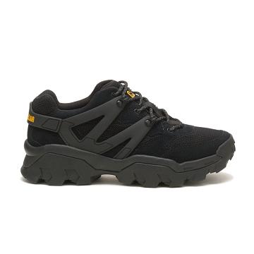 men Caterpillar Reactor Sneakers Black | CAT333-CA