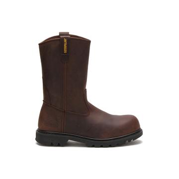 men Caterpillar Revolver Steel Toe Safety Boots Brown | CAT027-CA