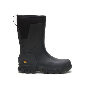 men Caterpillar Stormers 11" Safety Boots Black | CAT014-CA