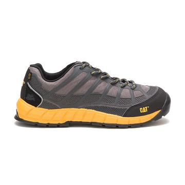 men Caterpillar Streamline Composite Toe Work Shoes Grey | CAT396-CA